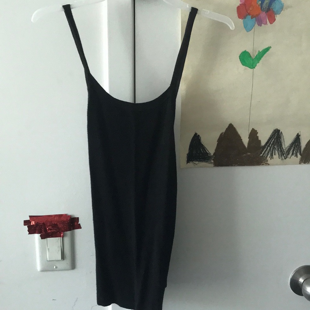 JCrew black sweater tank size S